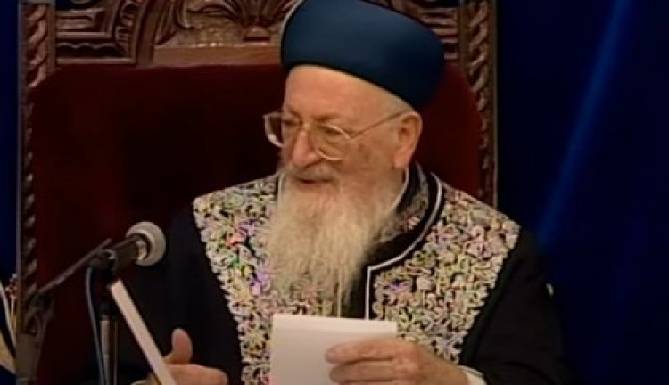 הרב מרדכי אליהו זצ