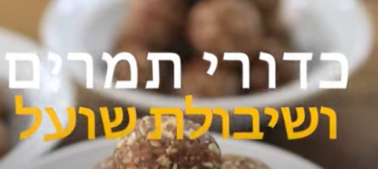כדורי תמרים ושיבולת שועל כדורי תמרים ושיבולת שועל