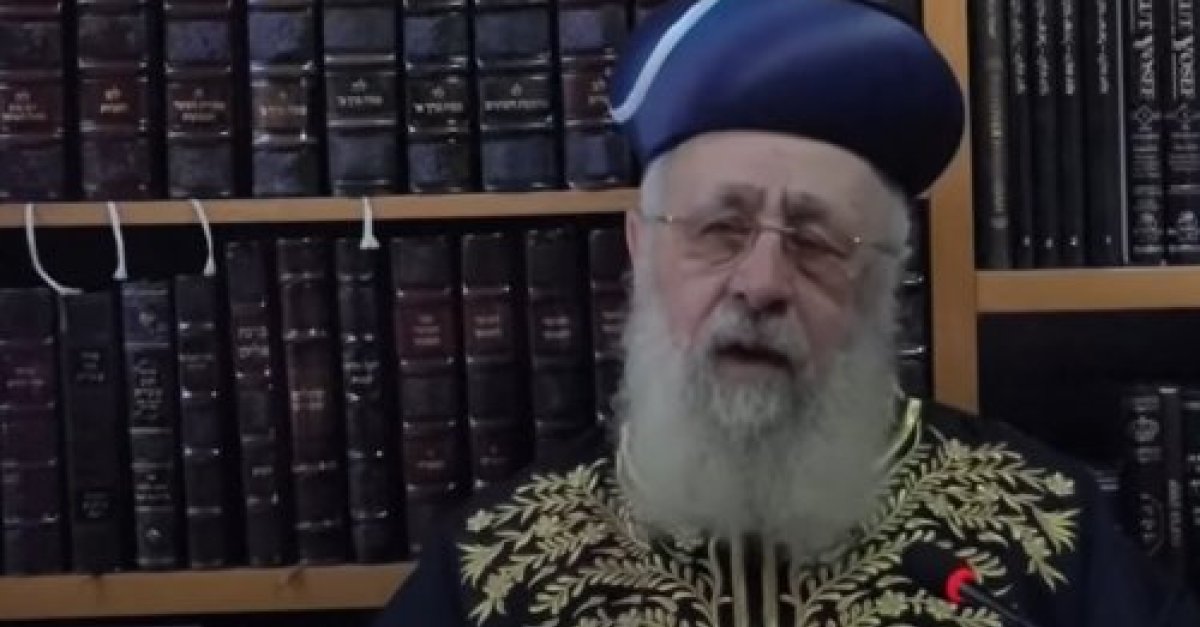 שבת שובה בצל הקורונה: הראשון לציון הרב יצחק יוסף שליט’’א בהנחיות ...