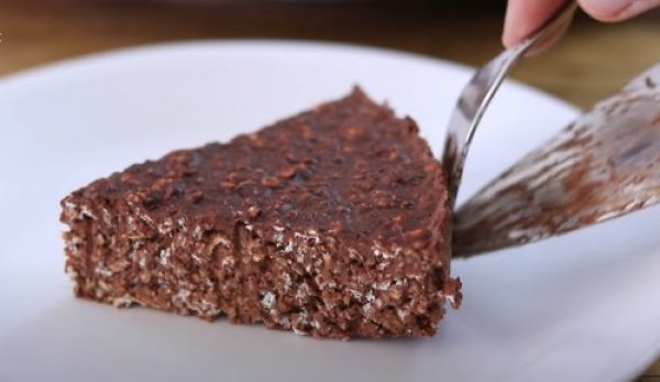 עוגת שוקולד ושיבולת שועל