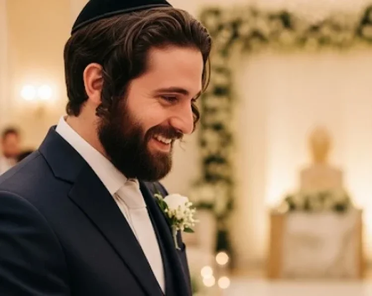 תפילה לחתן לפני שיוצא לחופה