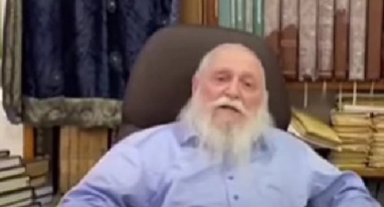מרגש: צפו ברב חיים דרוקמן זצ מרגש: צפו ברב חיים דרוקמן זצ