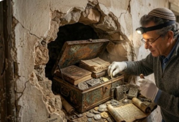 לעם ישראל זה היה נראה כמו קיר, אבל הם גילו מטמון...