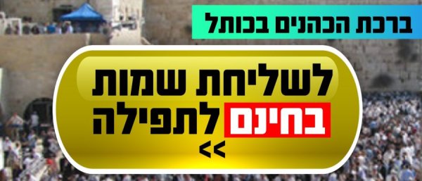 ברכת הכהנים סוכות 2023