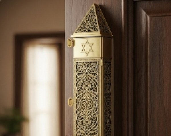 המפורסמת שתלשו לה מזוזה מפתח הבית: 