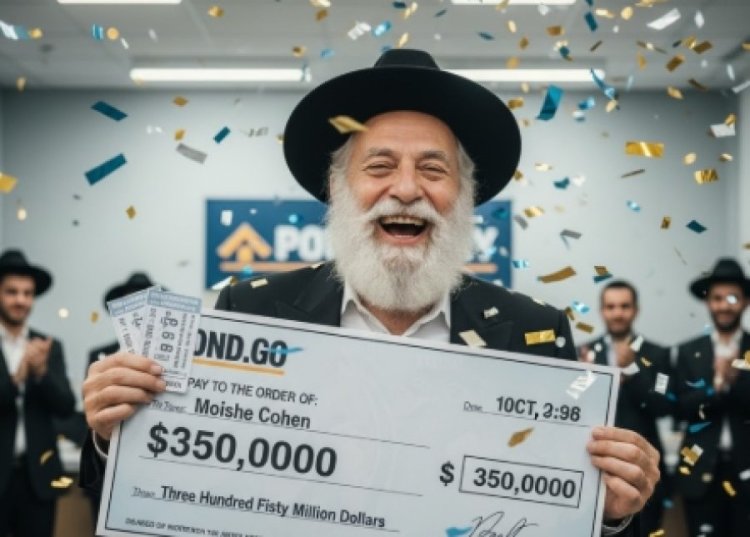 זו הסגולה שגרמה לאיש לזכות בלוטו