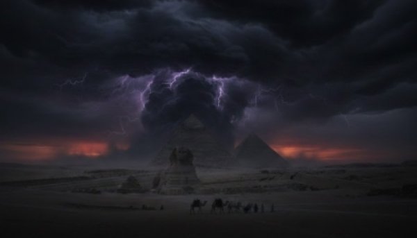 כמה היה עוביו של החושך במצרים?