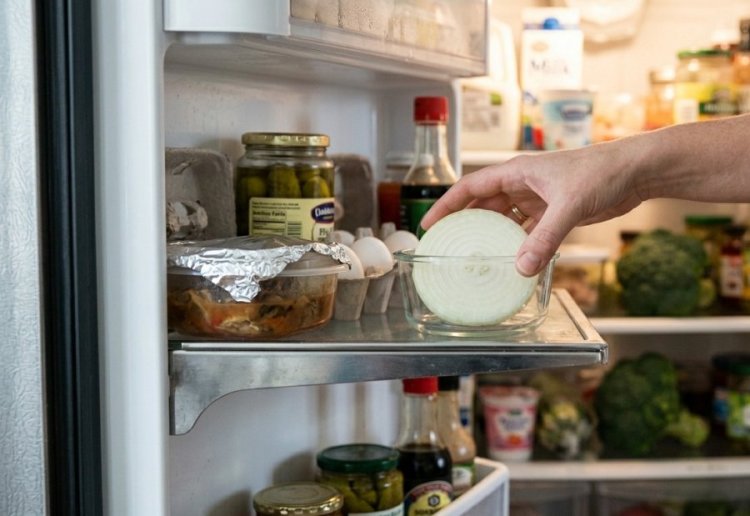 בצל חתוך במקרר? חז בצל חתוך במקרר? חז