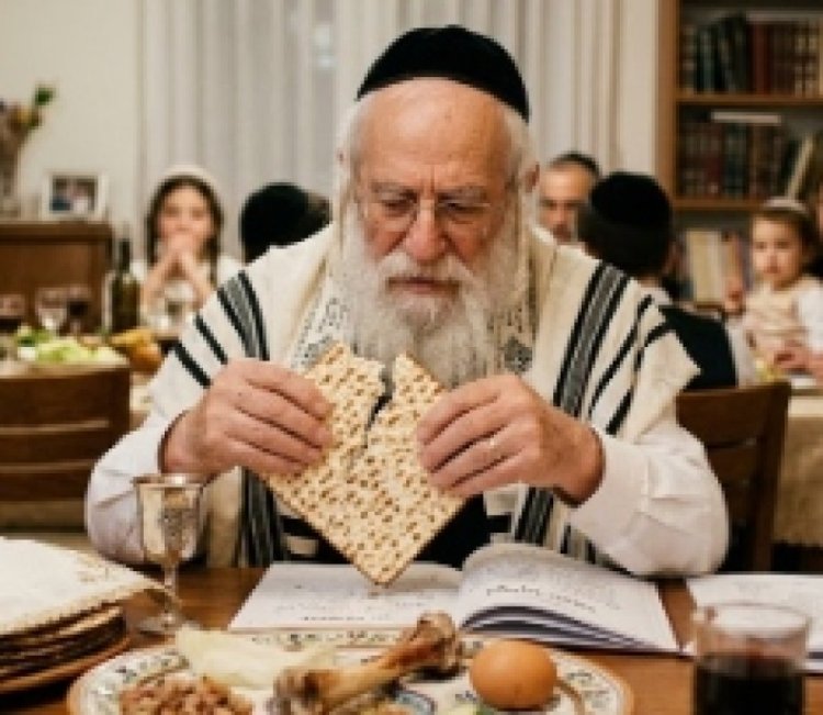 מדוע חוצים דווקא את המצה האמצעית בליל הסדר? מדוע חוצים דווקא את המצה האמצעית בליל הסדר?