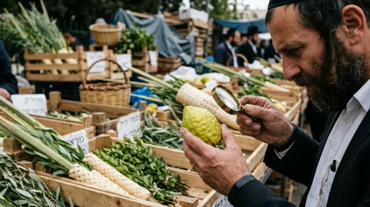 מה באמת בודקים באתרוג לפני שקונים אותו מה באמת בודקים באתרוג לפני שקונים אותו