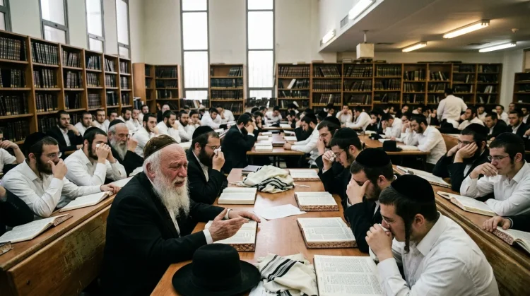 מה גרם לרבה של ירושלים לפרוץ בבכי מול מאות אברכים? מה גרם לרבה של ירושלים לפרוץ בבכי מול מאות אברכים?